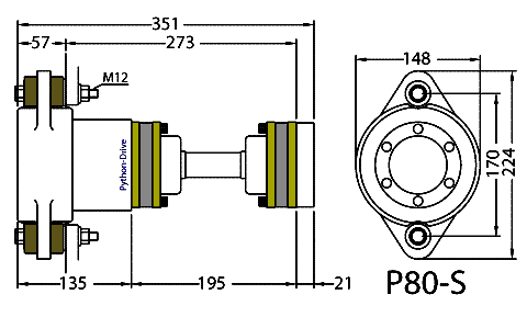 P 80-M Zeichnung